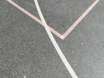 Full frame shot of zebra crossing