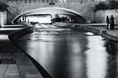 Full length of people in shopping mall