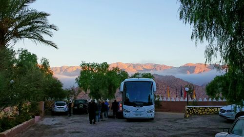 Scenic view of mountains