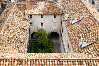 Low angle view of old building