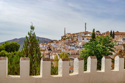 Buildings in city