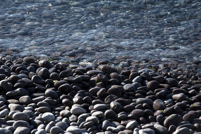 View of pebble beach