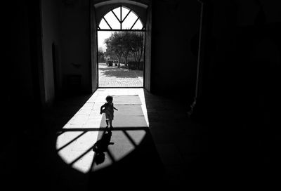 People walking on footpath