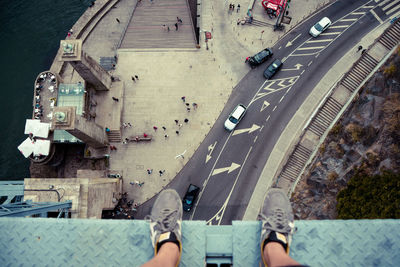 Portugal bridge view. 