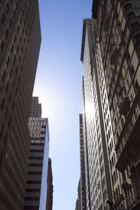 Low angle view of modern building