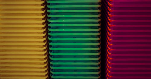 Full frame shot of blinds