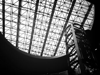 Low angle view of ceiling