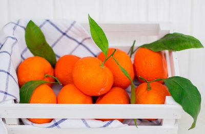 Close-up of orange fruits