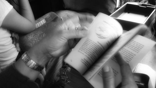 Cropped image of woman looking away