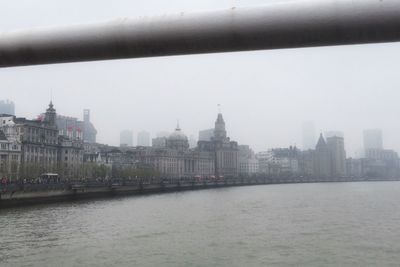 River with buildings in background