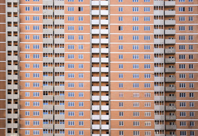 Full frame shot of apartment building