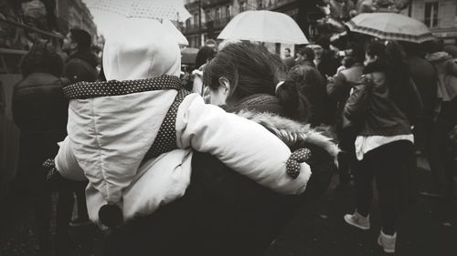 Close-up of young woman