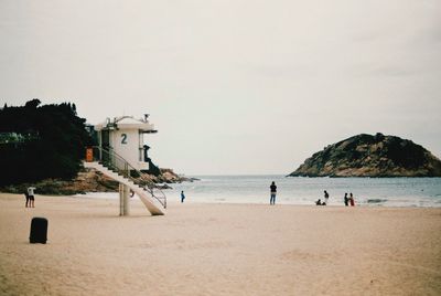 Scenic view of beach