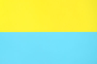 Full frame shot of yellow wall