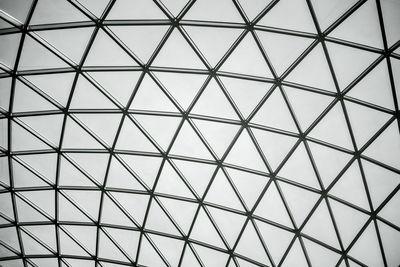 Low angle view inside british museum