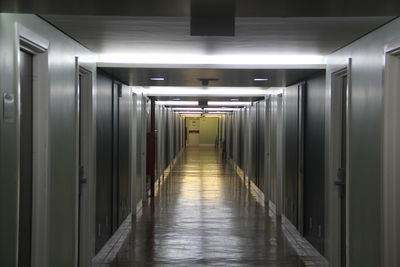 Corridor of building