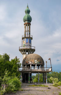 Tower of building against sky