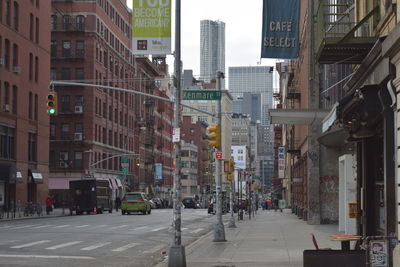 Buildings in city