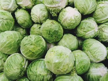Full frame shot of vegetables for sale in market