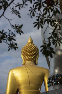 Close-up of statue