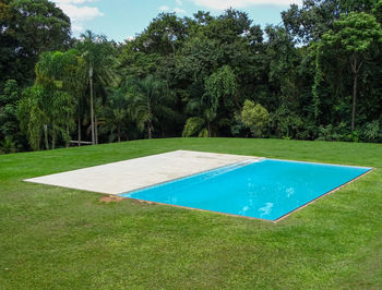 Scenic view of swimming pool