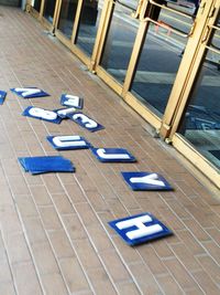 View of built structure in city