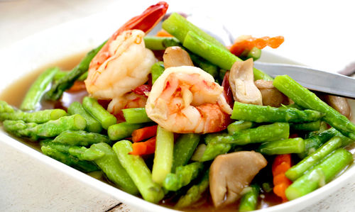 Close-up of salad in bowl