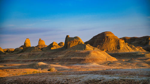 Scenic view of mountain against sky