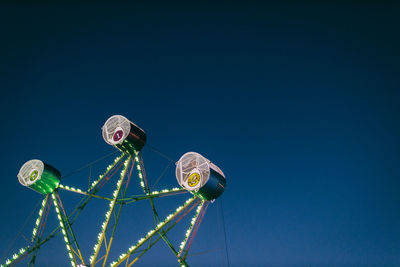 Zipper ride at local amusement park