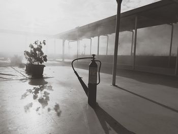 View of swimming pool against sky