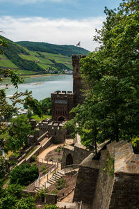 View of reichenstein castle, germany