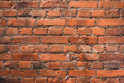 Full frame shot of brick wall