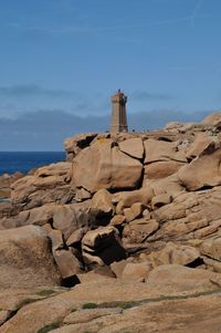 Cote de granite rose in brittany