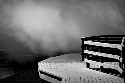 Building against sky in city