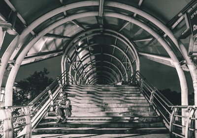 Staircase of building