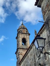 Low angle view of building against sky