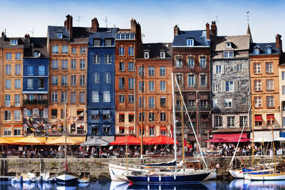 View of buildings in city