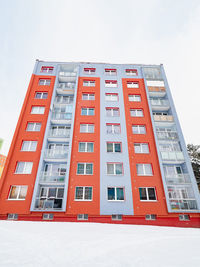 Low angle view of building against sky