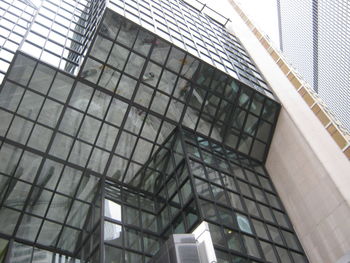 Low angle view of modern building