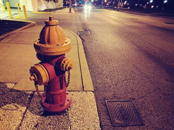 Fire hydrant in bus