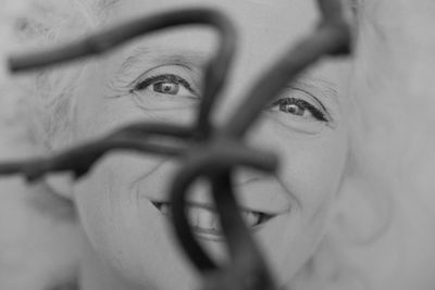 Close-up portrait of man