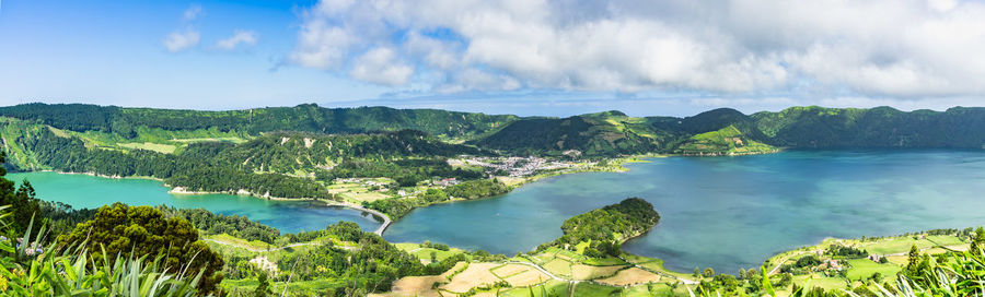 Sete cidades lakes, sao miguel, azores