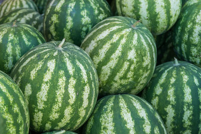 Full frame shot of fruits at market