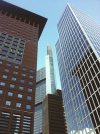 Low angle view of modern building