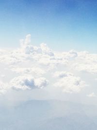 Low angle view of cloudscape