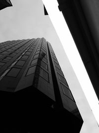 Low angle view of skyscraper