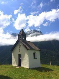 Church against sky