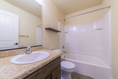 View of bathroom at home