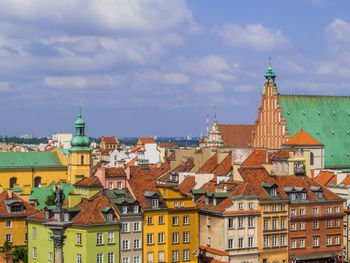 Buildings in city