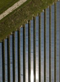 Full frame shot of metal grate